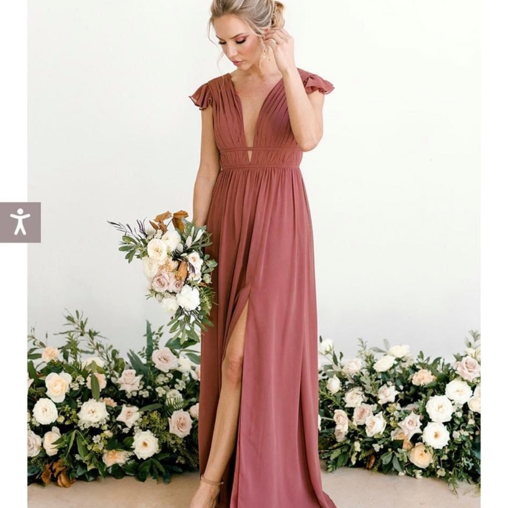 Revelry Bridesmaid Dress - Cora/Champagne